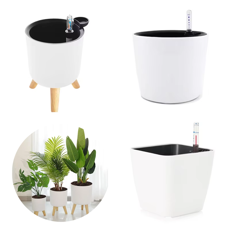 Self Watering Insert - Maceta de plástico para interiores con