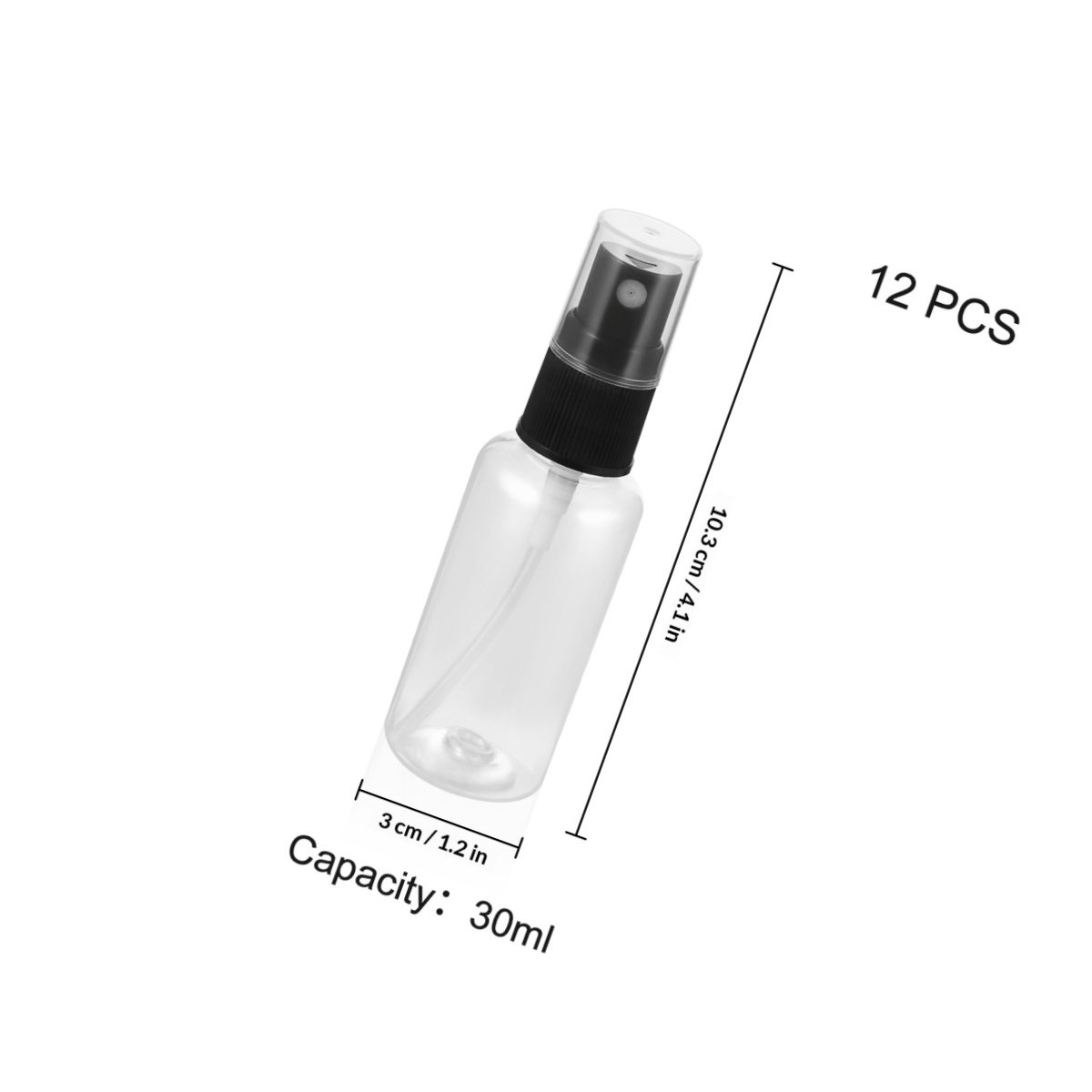 12 Botellas de Spray Portátile - Misting Bottle Fine reseña y precio