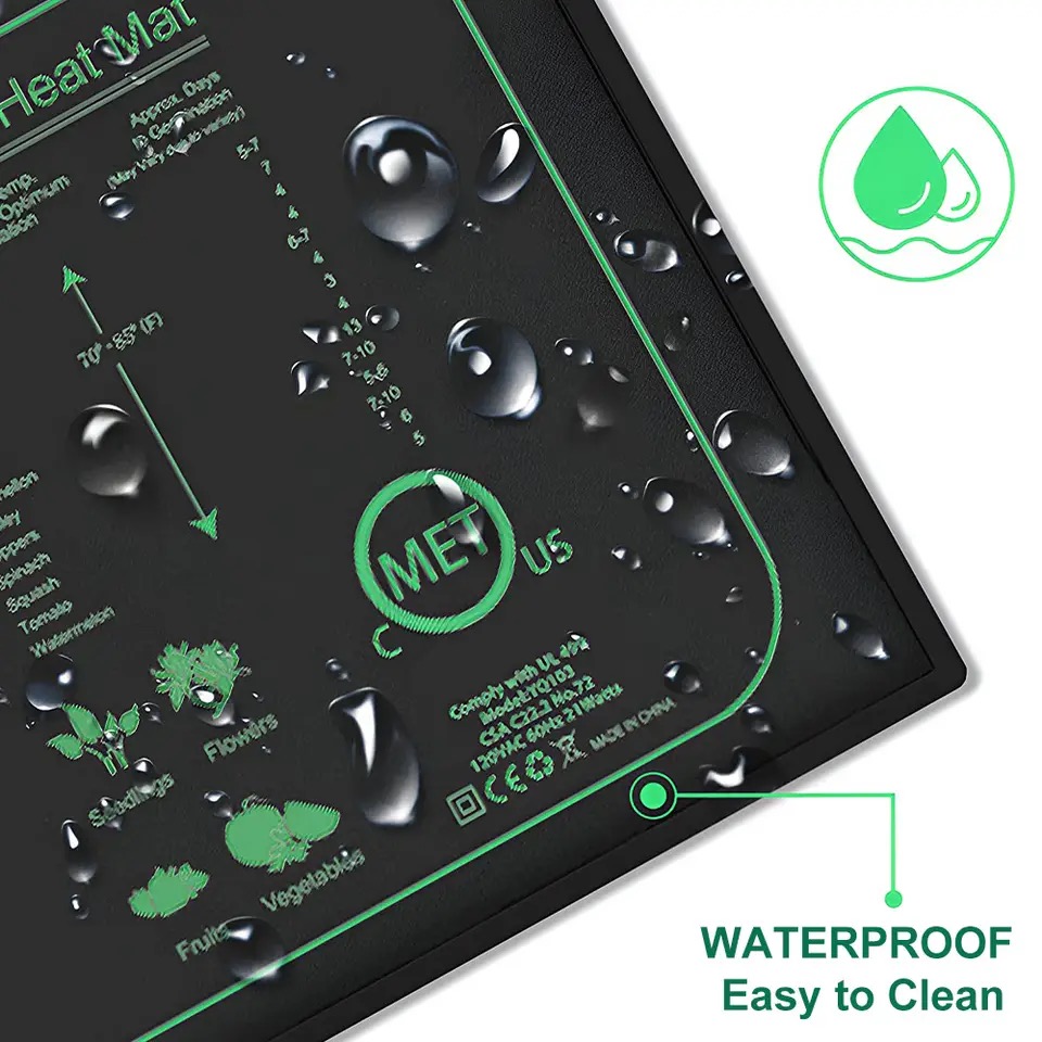 Estera térmica para plántulas  - Rooting Gel Clone reseña y precio