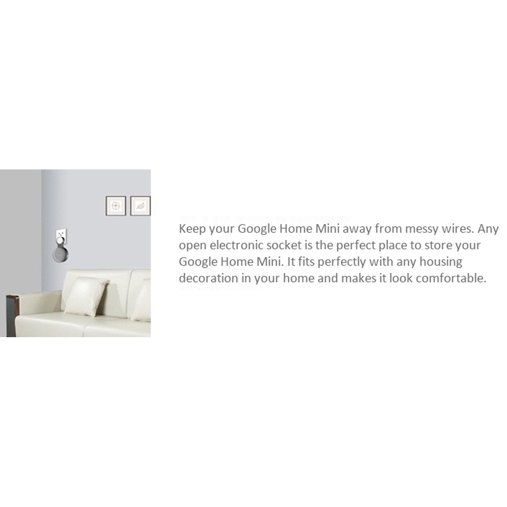 Soporte de pared para Google A - Google Speaker Nest Mini reseña y precio
